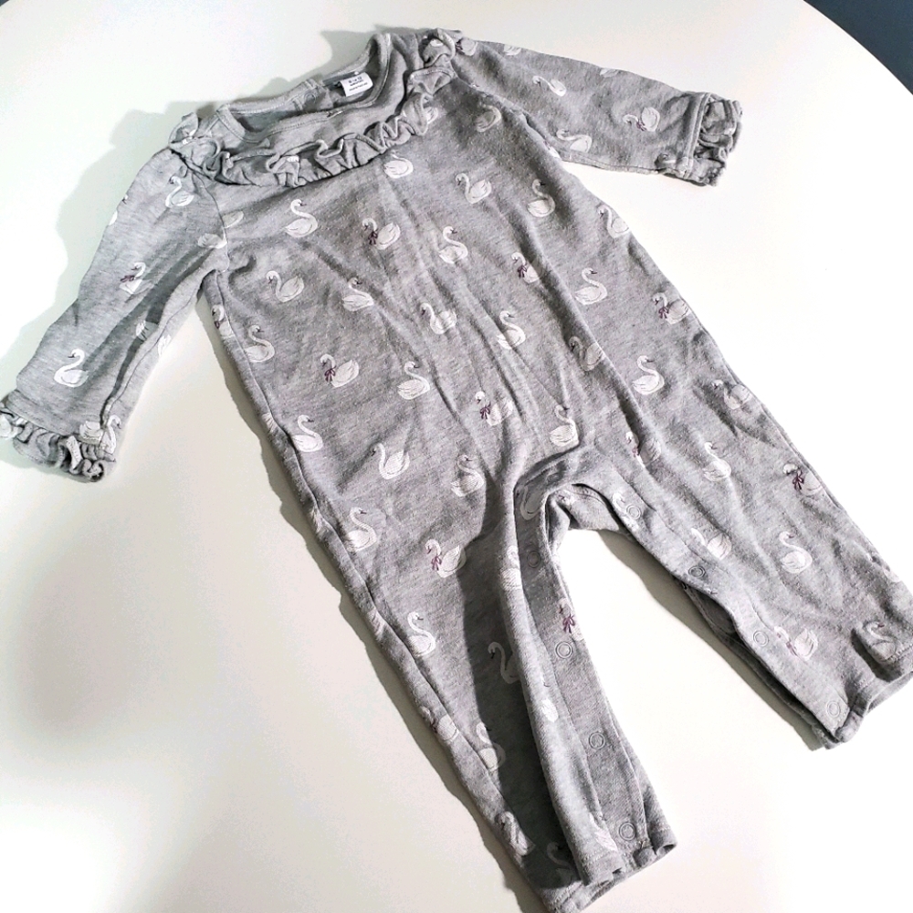 Janie and Jack baby swan bodysuit